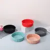 Forma Redonda de Silicone para Bolo Girassol Transfronteiriça Forma Caseira para Bolo Mille-Feuille Cozido Ferramenta de Assar Resistente a Altas Temperaturas