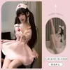 Lencería sexy, juego de rol de enfermera sexy, uniforme sin espalda, seductor y atractivo, conjunto de pijama sin extracción