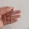 Fivela em D Multicor, Fivela em Forma de 8, Fecho Lagosta, Fivela em C, Chaveiro, Fecho Lagosta DIY, Fivela em C com Corrente, Acessórios para Chaveiro