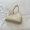 Bolsa de palha trançada muito estilosa, bolsa de ombro grande para o dia a dia, nova bolsa de mão casual moderna e simples 2026