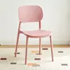 Cadeira de Escritório Negociação Adulto Simples Moderna Banqueta Cadeira com Encosto Cadeira de Jantar Cadeira de Jantar Nórdica Cadeira de Plástico Doméstica