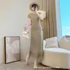 Nuevo Conjunto de Dos Piezas de Top Casual Plisado de Manga Corta con Borlas y Falda de Miyake Traje de Dos Piezas de Moda para Mujer Ropa para Mujer que Adelgaza