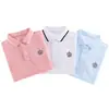 Camiseta para Niños Camisa Polo de Algodón de Xinjiang Talla Mediana y Grande Ropa de Niño Manga Corta Cuello Solapa Estudiante Bebé Verano Top Guapo 8
