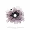 Scrunchie Estilo Coreano com Vibe Preguiçosa para Mulheres, Modelo 2026, Prendedor de Cabelo Quadrado de Lenço de Alta Qualidade, Alta Elasticidade, Acessório de Cabelo com Elástico Durável