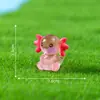 Paisagem Miniatura Criativa de Novo Produto Transfronteiriço Sentado Hexagonal Figura de Dragão Acessórios de Decoração DIY Mini Enfeites de Mesa
