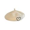Sombrero para Bebé Niña Otoño e Invierno Cálido Cortavientos Boina Calabaza Estilo Coreano Dulce Lazo Sombrero de Pintor para Niña Moderno