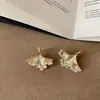 Vestido de Baile Estilo Ballet Aretes de Zirconia con Lazo para Mujer Lujo Ligero Sentido de Alta Gama Personalidad Exquisita Versátiles para el Día a Día Aretes Aretes