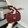 Bolso de Hombro con Lazo de Moda Tendencia 2026 Nuevo Estilo Coreano Bolso de Hombro Cruzado para Mujer Moda Transfronteriza