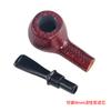 Cachimbo de Madeira Maciça Antigo Reto Seco 9mm para Chaminé Portátil Feito à Mão Removível Fácil de Limpar Conjunto de Fumar para Homens