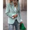 Novedades Primavera 2026 Sitio Independiente de Amazon Ebay Estilo Europeo y Americano Elegante Ajustado Blazer con Bolsillo Falso