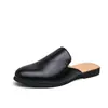Nuevas zapatillas cerradas de estilo británico para hombre de importación, zapatos versátiles sin cordones y sin tacón, zapatos casuales para hombre, zapatos para hombre de talla grande