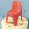 Nuevo Modelo Transfronterizo de Sillas Plegables de Plástico PP para Niños de Jardín de Infancia, Plegables, Simples, Fáciles de Transportar, Sillas con Respaldo para Niños al por Mayor