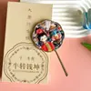 Fabricante Espejo de Mano Pequeño Fresco Espejo de Maquillaje Celebridad de Internet Panda Souvenir Cultural y Creativo de Xi'an Artesanías de Viaje Venta al por Mayor