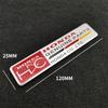 Adecuado para Ben Infinite Mugen Coche Modificado Emblema de Aluminio Pegatina para Coche Pegatina de Carrocería Pegatina Decorativa Pegatina de Placa de Nombre