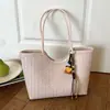 Bolsa Casual Versátil de Verão 2026 Nova Moda Transfronteiriça Bolsa Tote Simples de Ombro/Axila de Grande Capacidade