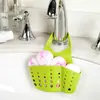 Esponja para grifo, escurridor colgante, ajustable, bolsa colgante para SNAT, cesta de almacenamiento para fregadero, estante de almacenamiento de cocina