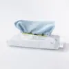 Paño de Limpieza Desmontable en Caja de Microfibra para Cocina del Hogar, Paño de Limpieza Multifuncional Absorbente y Quitamanchas, Estropajo de Poliéster y Nailon