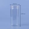 Frasco de Plástico Transparente Calibre 55 para Alimentos Mascota Botella de Embalaje Puerto 55 Aluminio Plástico Boca Ancha Frasco Sellado