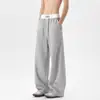 Calça Jogger Casual Solta de Perna Reta e Larga para Homens, Novo Estilo de Outono, Emagrecedora por Margiela