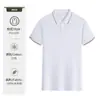 Camiseta de Manga Corta de Algodón Hilo de Hielo para Mujer, Top de Color Sólido con Cuello para Verano, Ropa de Trabajo Corporativa, Polo Casual Delgado