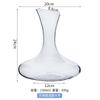 Criativo com boca chanfrada Decanter Cristal Vidro Decanter Vinho Decanter Garrafa Vinho Fermentado Garrafa Vinho Dispencer