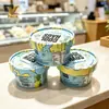 Tazón de Papel Desechable para Helado de 4 oz 135 ml Taza de Yogur de Piel de Leche Fábrica Personalizada con Tapa de Papel Tapa de Plástico