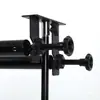 Suporte de fundo manual para equipamento fotográfico, suporte de estúdio para fotografia, elevador retrátil, papel de fundo, tecido, luz, suporte de fundo