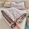 Colcha de Verão Dupla Camada de Gaze de Algodão Puro Grau A Materno e Infantil, Colcha de Ar Condicionado de Algodão Puro, Lavável à Máquina, Colcha Fina de Verão para Dormitório Infantil 3