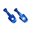Modificación de motocicleta Aleación de aluminio CNC Ajustador de cadena Yamaha LC135 Regulador de cadena V8 Decoración del basculante trasero