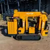 Guindaste aranha para realocação de equipamentos de fábrica, velocidade continuamente variável, tração por esteira, guindaste de elevação todo-o-terreno para terrenos irregulares