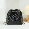 Bolsa Nueva de Verano para Mujer Mochila Sencilla de Moda para Mujer Bolso Rombo con Cadena de Moda Bolso de Hombro Casual de Gran Capacidad