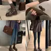 Botas Martin de suela gruesa estilo Grape Mom con tacón grueso, cierre trasero, botines ajustados al tobillo, colección otoño/invierno 2026 para mujer, botas de montar