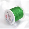 No. 71 Hilo de Jade Hilo para Tejer DIY Material 0.4mm Cordón de Perla Accesorios para Colgantes Especial para el Festival del Bote del Dragón Hilo de Colores DIY