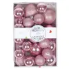Spot Cruzada Amazon Bola de Natal Conjunto de 26 Peças 4/5/6cm Brilhante Fosca Galvanizada Bola Decorações de Natal