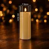 Lámpara de Velas de Simulación Transfronteriza Lámpara de Vela Electrónica LED Universal Lámpara de Vela de Plástico Simple Lámpara de Atmósfera para Fiesta Festiva