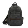 Mochila Multiuso Casual Transfronteiriça, Mochila de Viagem Simples de Grande Capacidade para o Dia a Dia, Bolsa de Peito, Bolsa de Ombro, Mochila Feminina