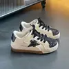Zapatos de Lona con Estrellas para Niños 2026 Primavera y Otoño Nuevo Estilo Zapatos Deportivos Casuales para Niñas Zapatos Dexun para Niños Zapatos Modernos para Niños con Bloques de Color