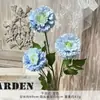 Flores Artificiais Millefiori Buquê Feito à Mão para Casamentos Flores de Seda Flores Decorativas Artificiais Atacado Arranjo de Casamento Arranjo de Chão Flores