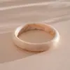 Pulseira Elástica Gradiente de Acrílico Europeia e Americana, Pulseira Geométrica Redonda de Resina Elegante e Simples, Joia Feminina de Alto Padrão Transfronteiriça