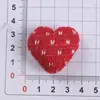 Venta Caliente Rojo Caramelo Corazón Cachorro Joyería Accesorios Accesorios para el Cabello Flores para Zapatos Materiales DIY Venta Directa de Fábrica al por Mayor