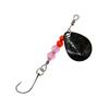 Señuelo lentejuelas 2.2g lentejuelas giratorias compuestas color pico Trucha anzuelo sencillo cebo cebo falso