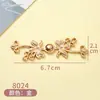 Fivela de Metal de Alta Qualidade Fivela de Cheongsam Fivela de Hanfu Traje Tang Chinês Estilo Étnico Hanfu Botão Retro Versátil