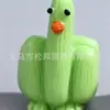 Popular Tarjeta de Pato con Dedo Medio Mini, Regalo de Navidad y Decoración para la Vuelta a Clases, Regalo Hecho a Mano para Seres Queridos y Amigos
