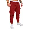2023 Comercio Exterior Transfronterizo Nuevos Pantalones Casuales de Trabajo para Hombre Estilo Coreano Juvenil Color Sólido Simple Multibolsillos Pantalones Tobilleros