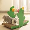 Rascador Personalizado para Gatos, Cama para Gatos, Rascador de Cartón Corrugado con Forma de Cactus, Estructura Resistente para Trepar Gatos, Suministros para Mascotas, Más Vendido en Amazon