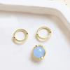 Juego de anillos de encaje de doble agujero de oro real bañado en cobre, cuentas hechas a mano, bolsa de perlas con cuentas, anillo de cuentas, accesorios de joyería, material