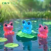 Transfronteiriço Novo Rãzinha Fofa Luminosa Partículas Fofas Paisagismo de Jardim Ornatos DIY Acessórios Pendurados Mini Estatuetas