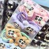 Celebridad de Internet Lindo y Peculiar Peluche de Crayon Shin-Chan Dibujos Animados Goma para el Cabello Infantil Banda para el Cabello de Niña Cuerda Elástica para el Cabello