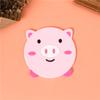 Bonito Dos Desenhos Animados PVC Soft Rubber Coaster Place Mat Round Drain Mat Silicone Tapete de Isolamento Térmico Tapete Anti-permanente de Alta Qualidade para Mesa de Jantar