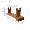 Suporte para espada, porta-espada, suporte para espada samurai de madeira maciça madeira asa de galinha, suporte de exibição de espada Xiao Di Zi, suporte de armas, base horizontal